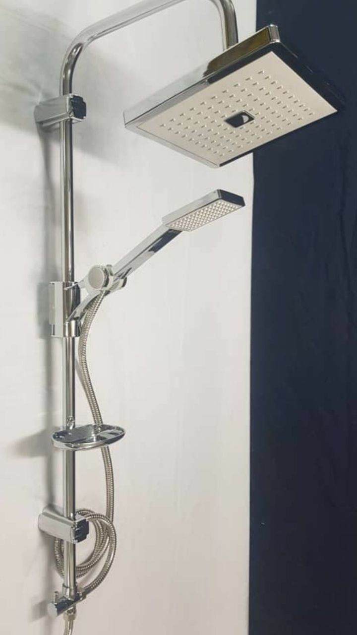 علم دوش حمام  دو کاره رسوب زدا